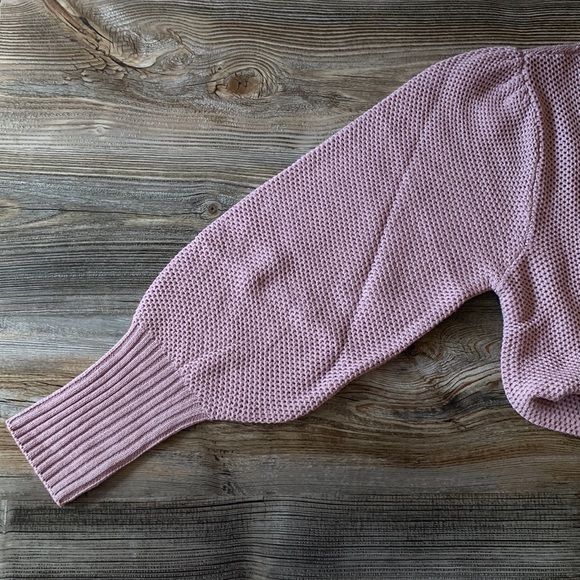 Nine West Women’s Crewneck Balloon Sleeve Sweater - Picture 5 of 10